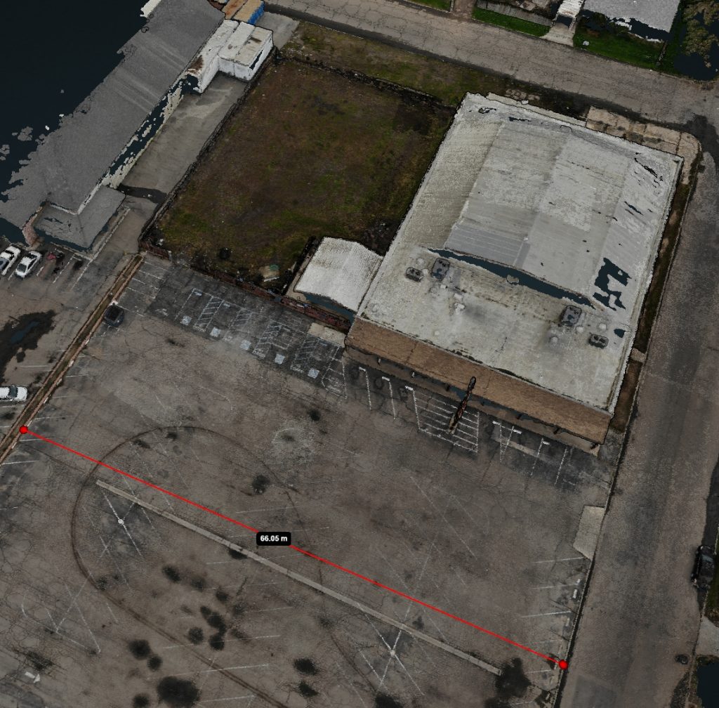 Point cloud of bowling alley